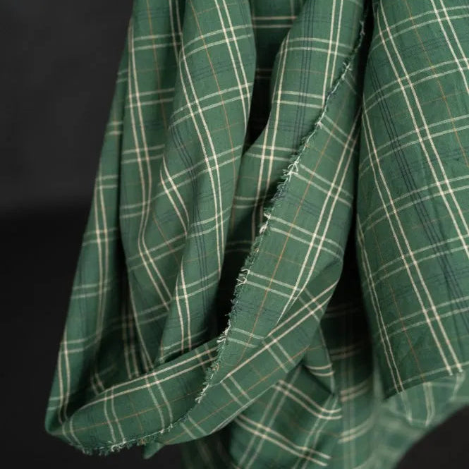 Merchant & Mills - Organic Cotton / Linen Check - Hispi