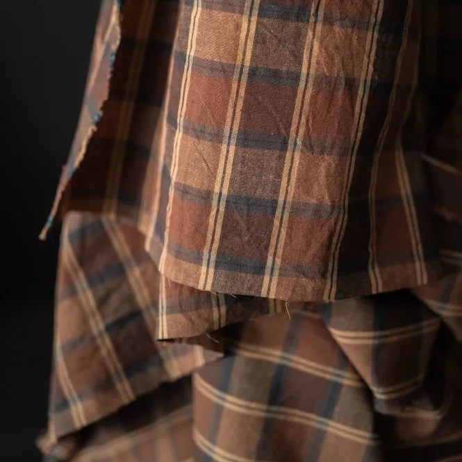 Merchant & Mills - Organic Cotton / Linen Check - Mallion