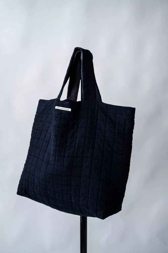 Merchant & Mills - Quilted Jacquard Cotton - Quink