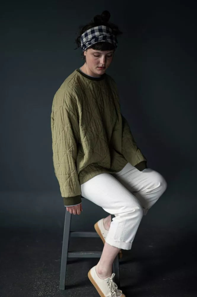 Merchant & Mills - Quilted Jacquard Cotton - Rushes