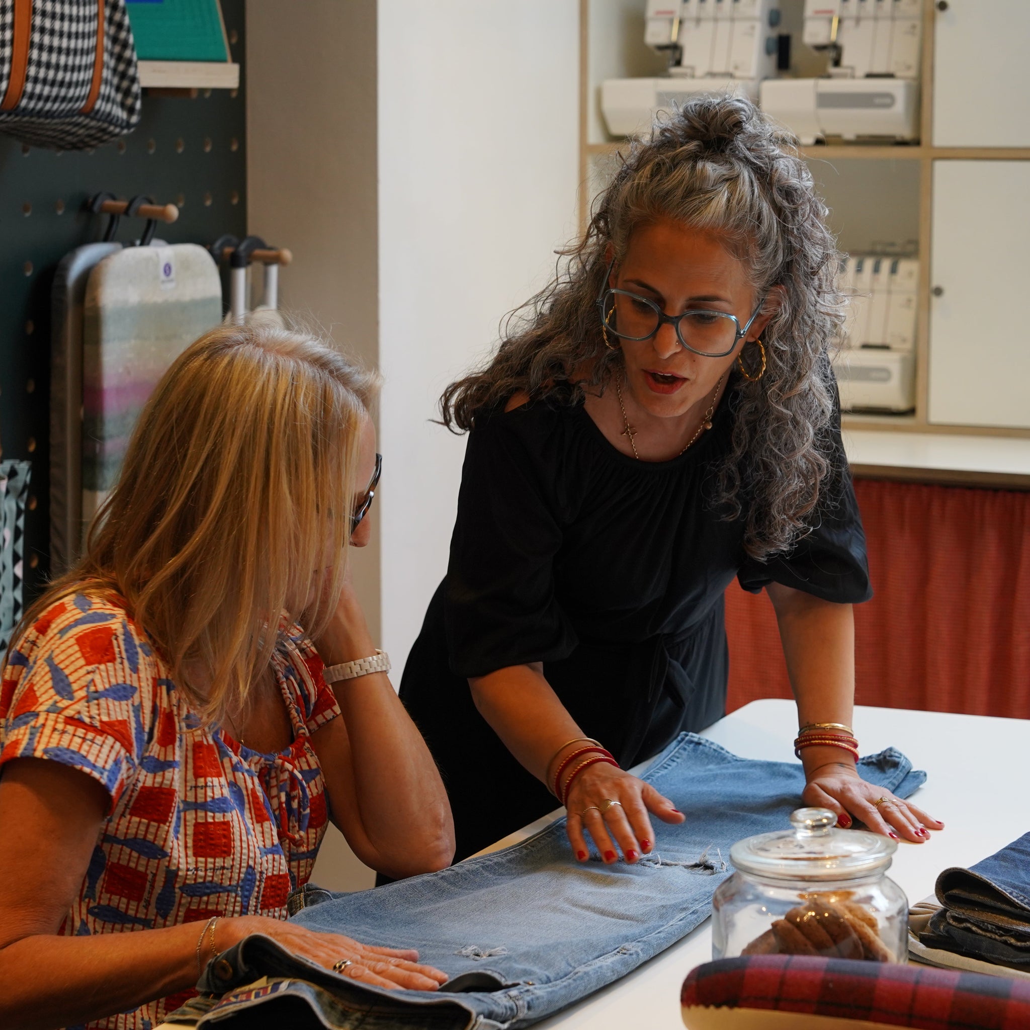 Sashiko Inspired Visible Mending for Denim with Sewing Smith