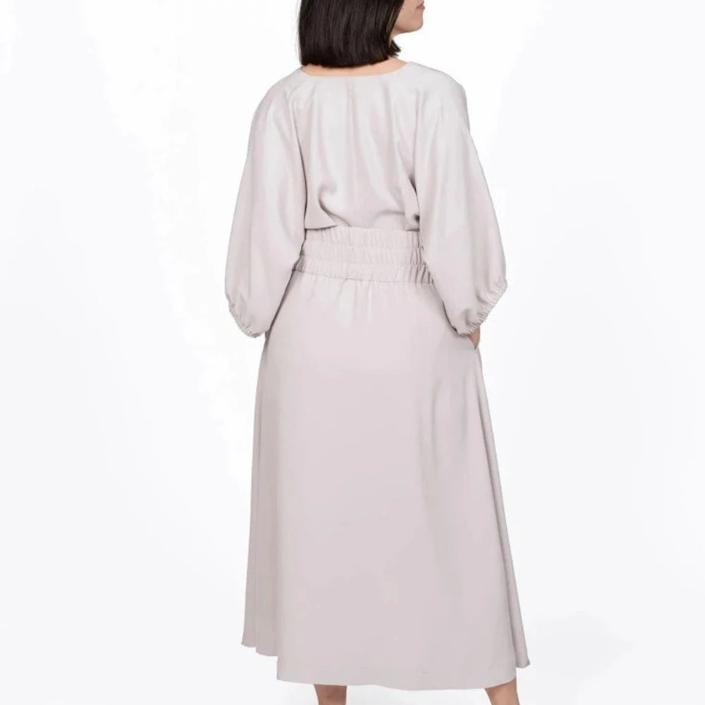 The Assembly Line - Elastic Waist Maxi Skirt