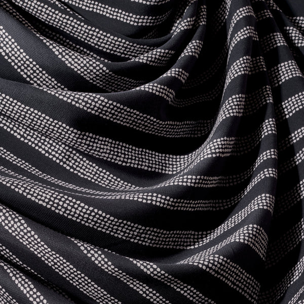 Atelier Brunette - Printed Viscose - Gaïa - Deep Charcoal