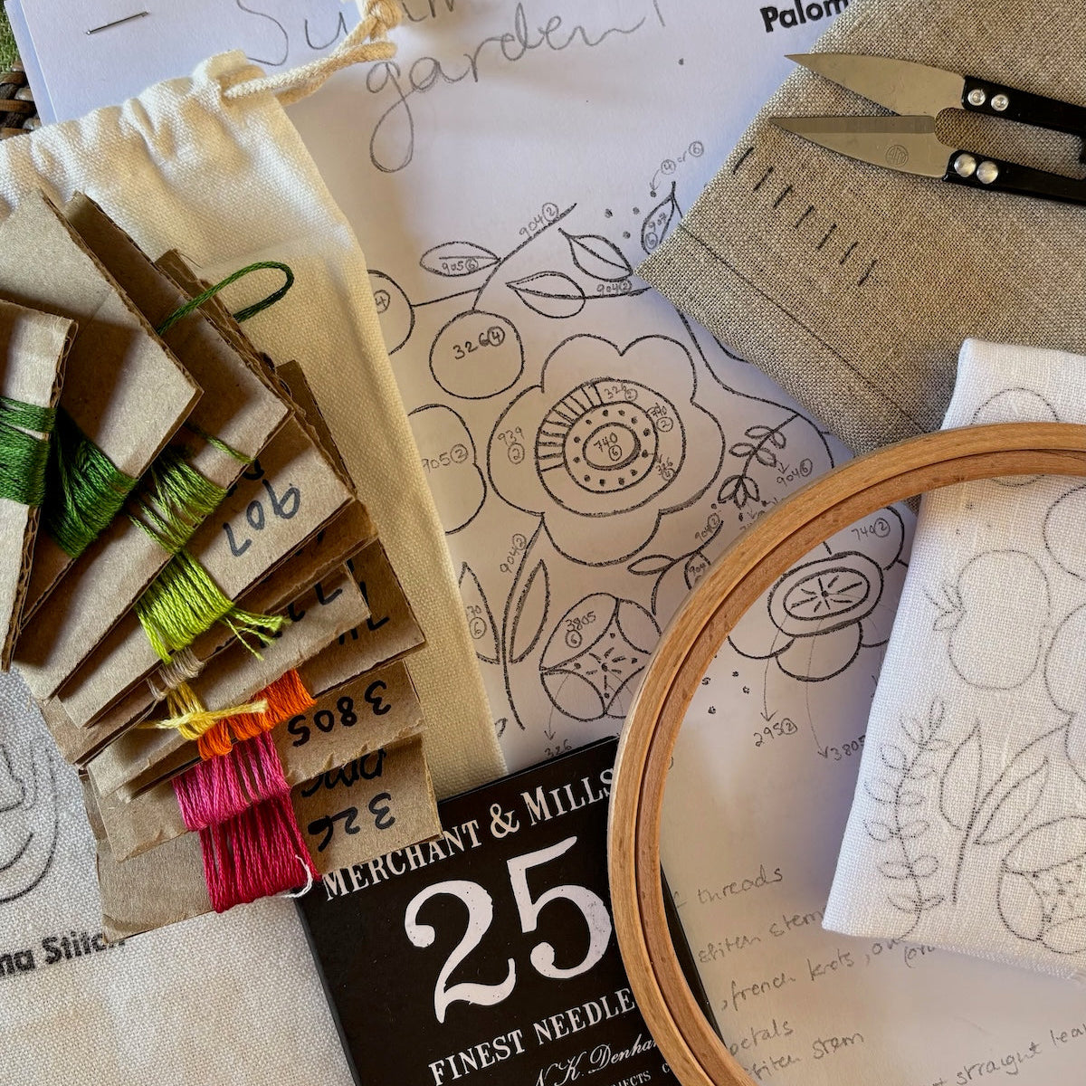 Introduction to Embroidery with Paloma Stitch