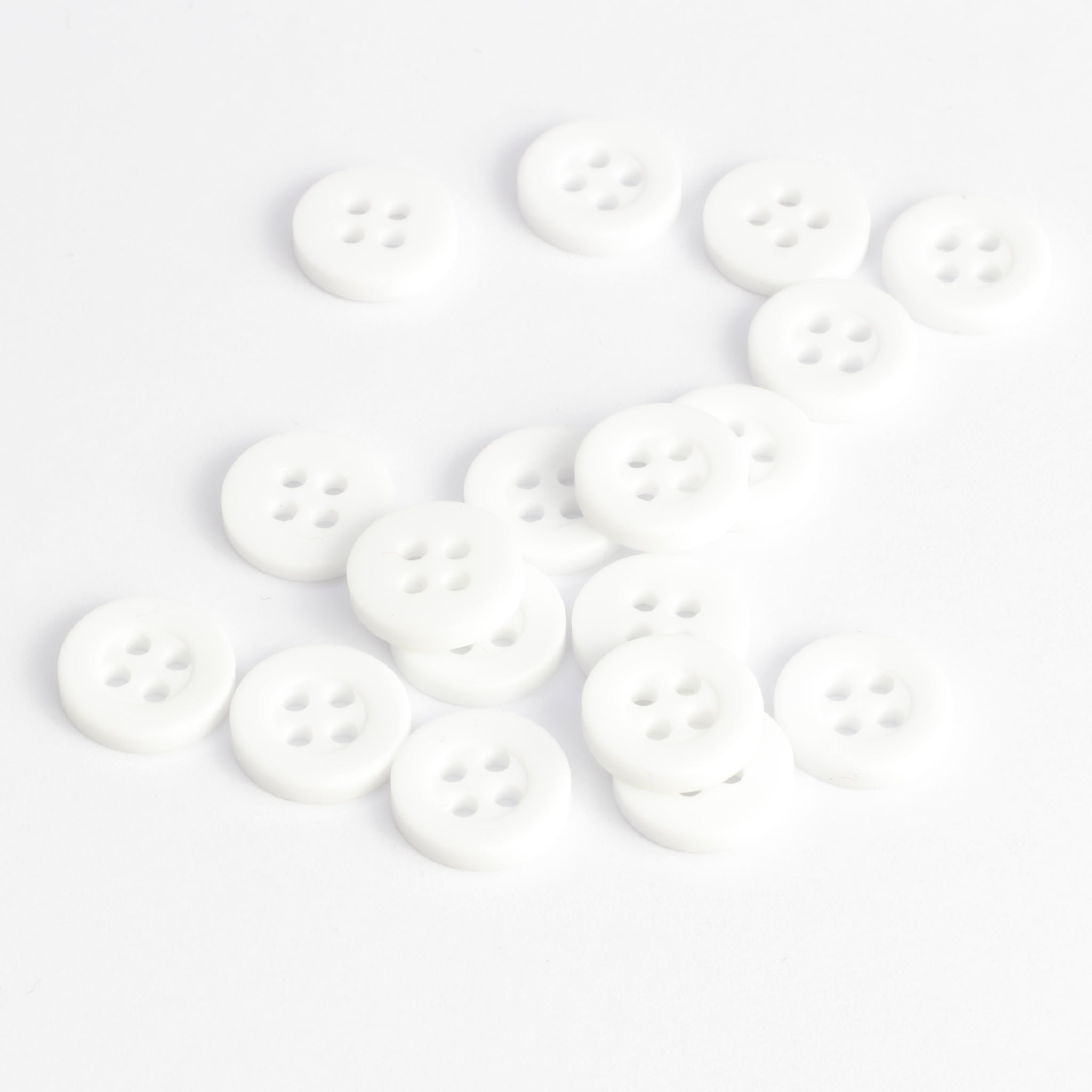 Classic Shirt Button - White
