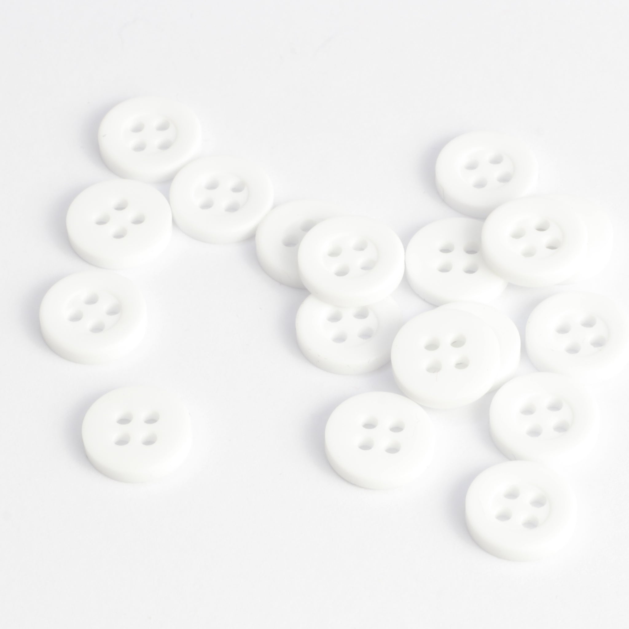 Classic Shirt Button - White