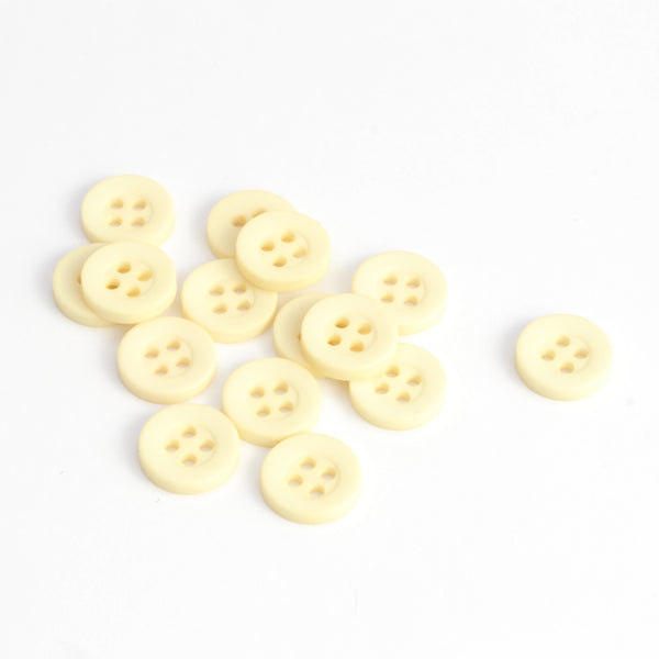 Classic Shirt Button - Cream