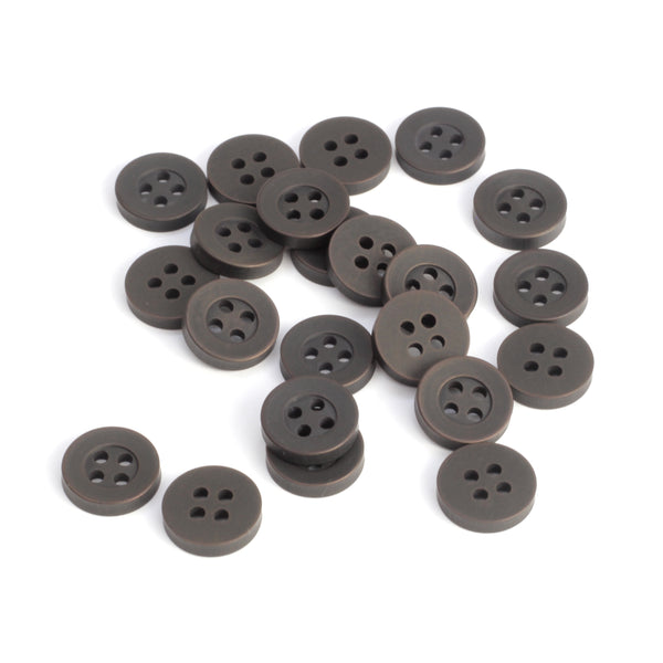 Classic Shirt Button - Black