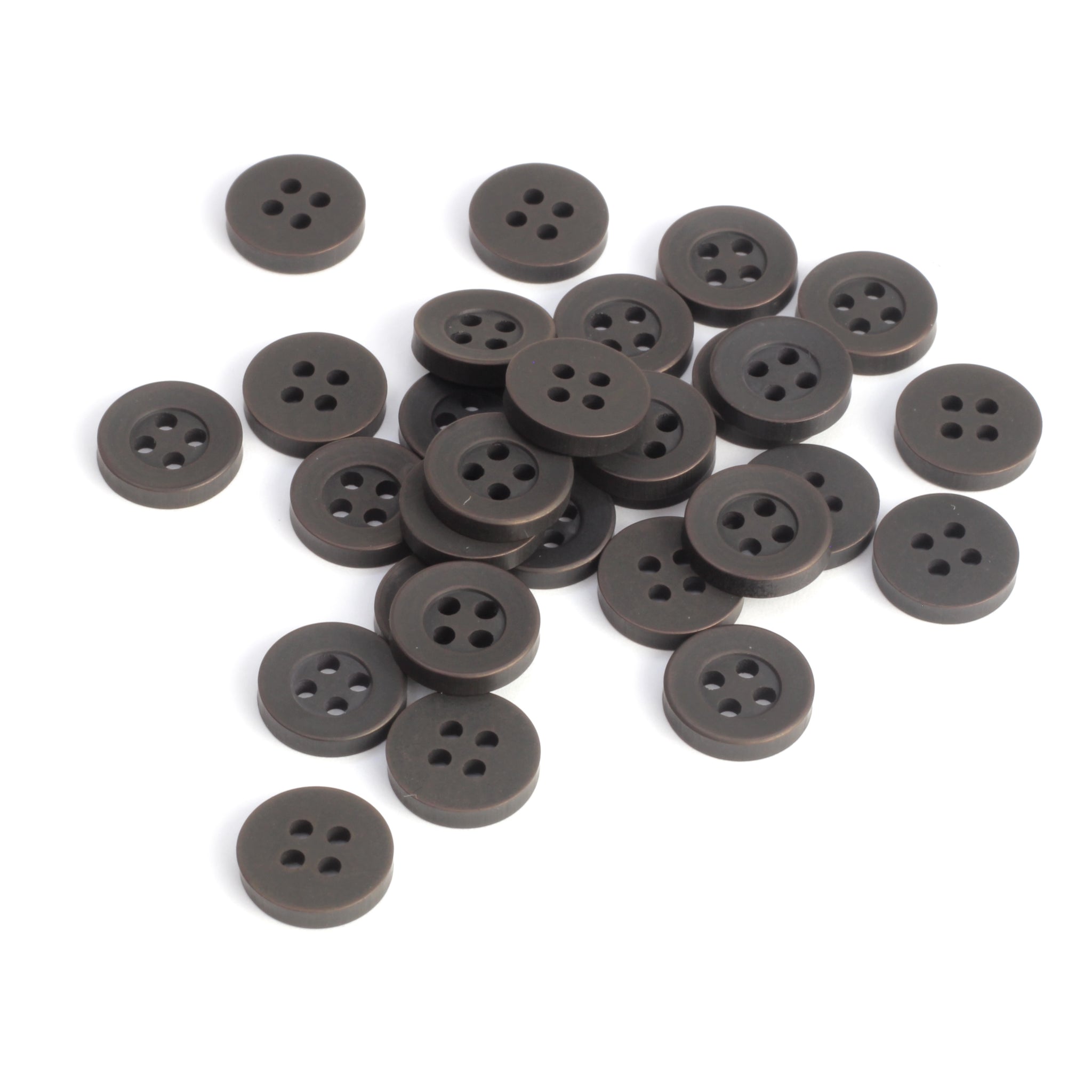 Classic Shirt Button - Black