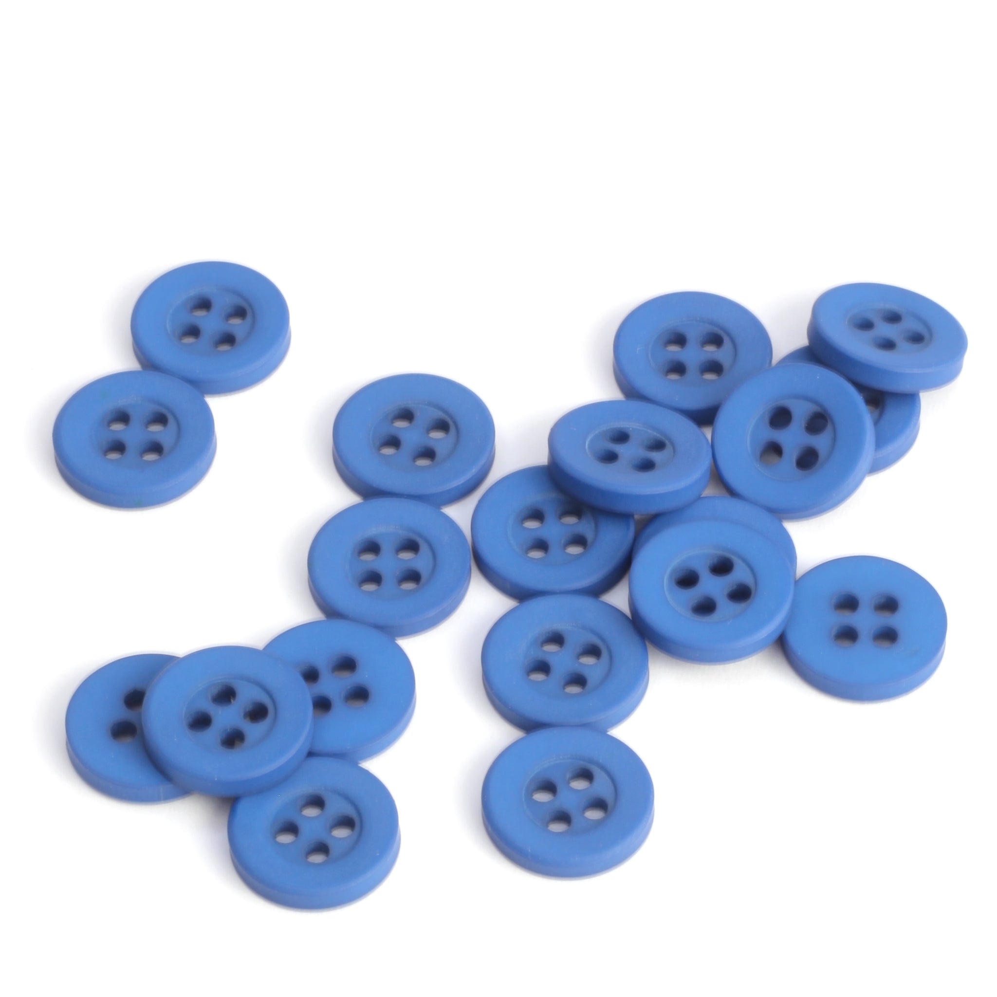 Classic Shirt Button - Blue