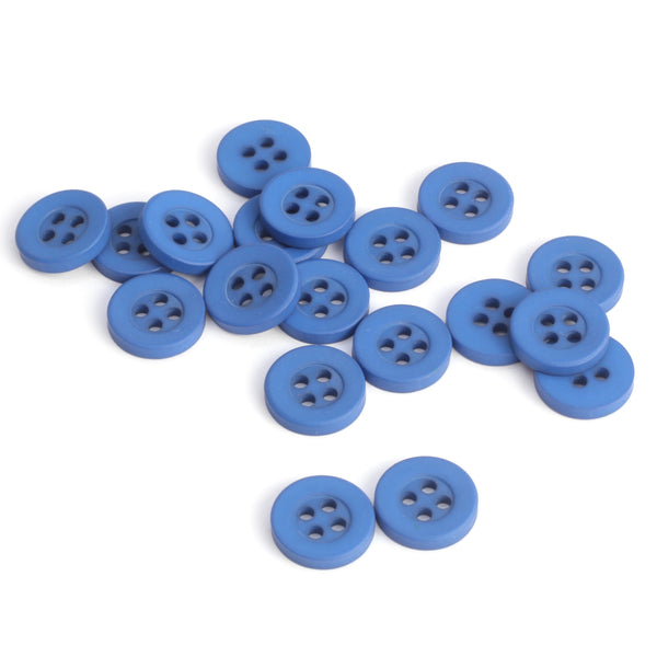 Classic Shirt Button - Blue