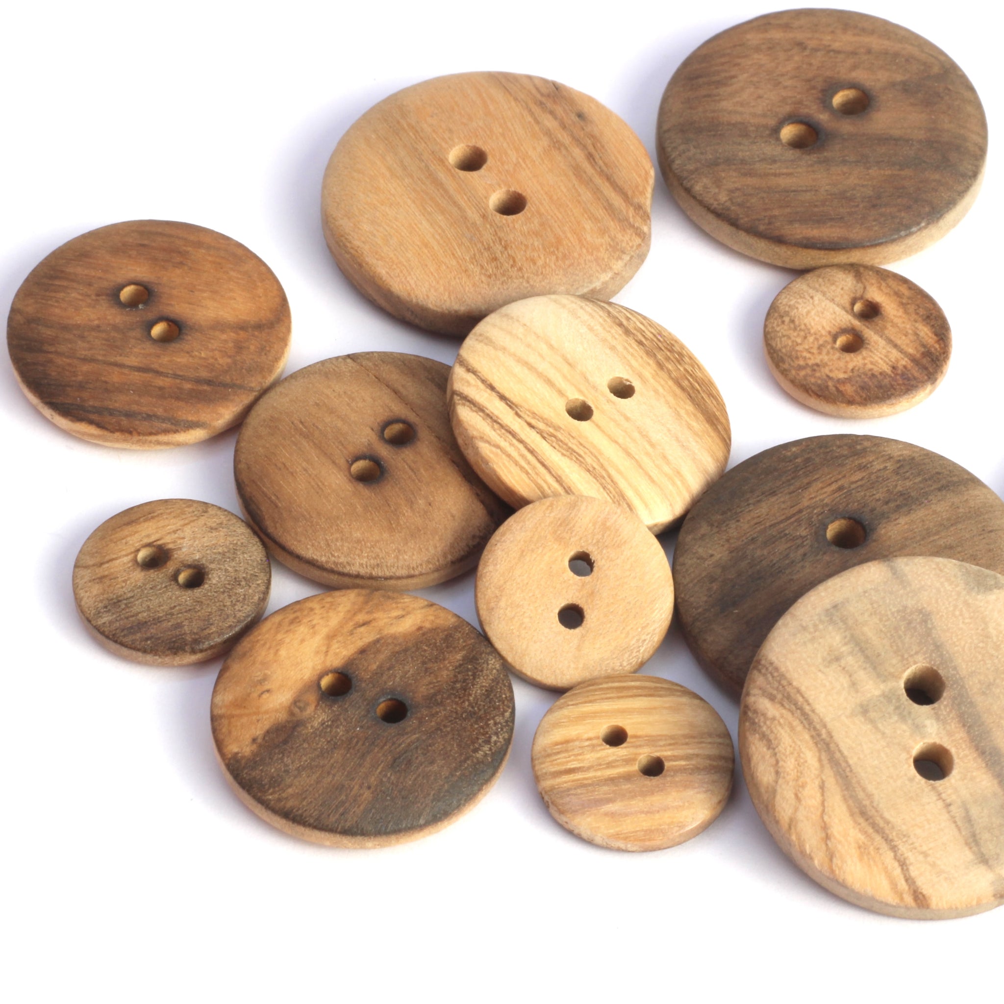 Wooden Button - 2 Hole
