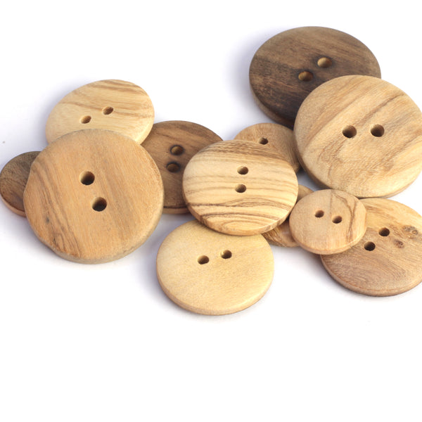 Wooden Button - 2 Hole