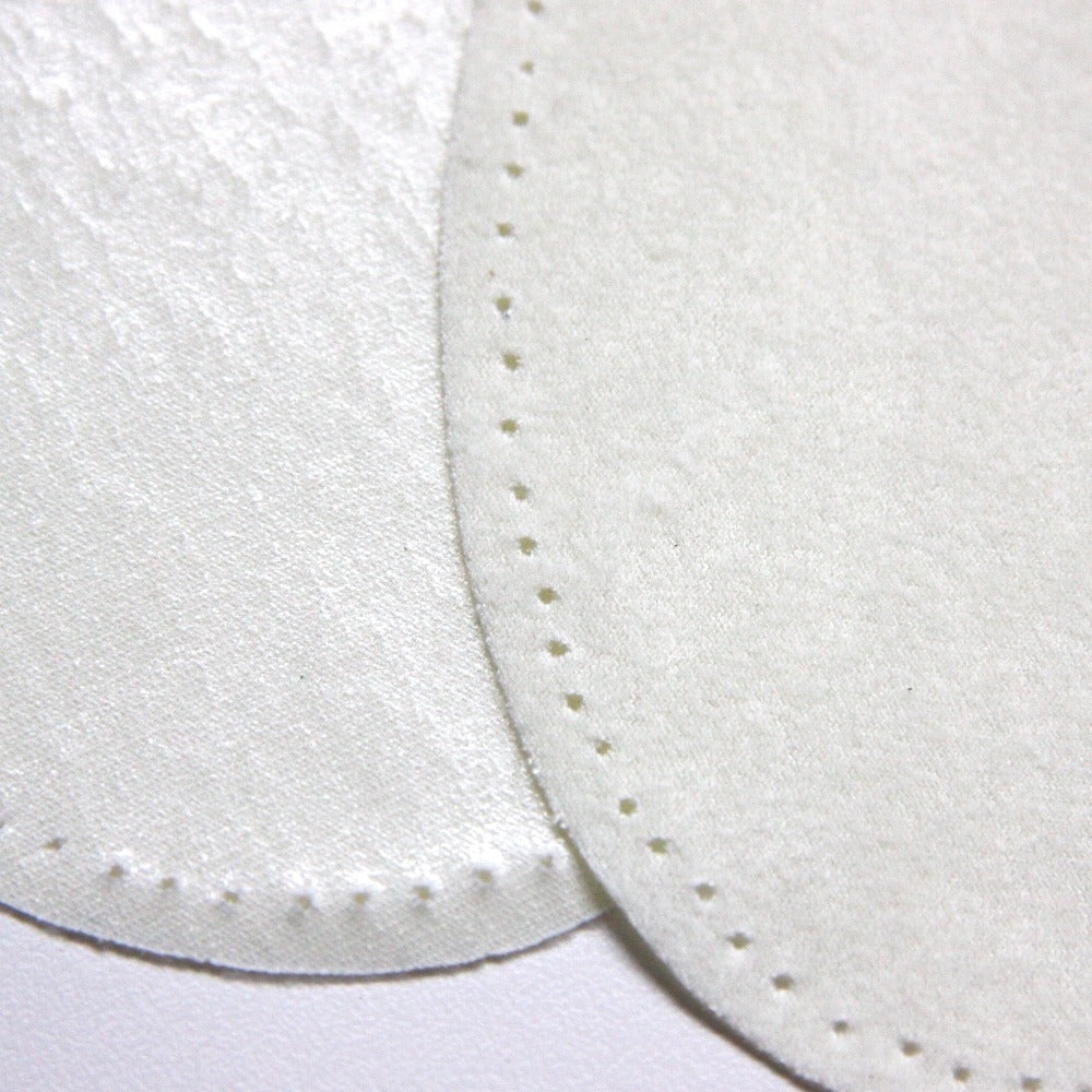 Iron-on Suedette Elbow Patches - Ecru