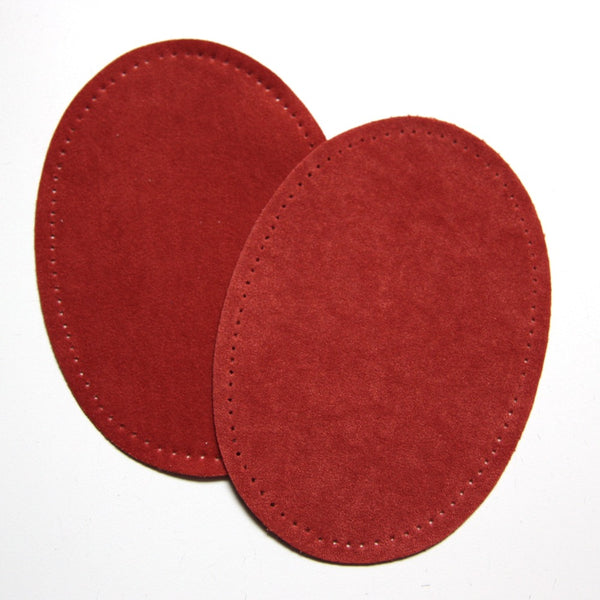 Iron-on Suedette Elbow Patches - Terracotta