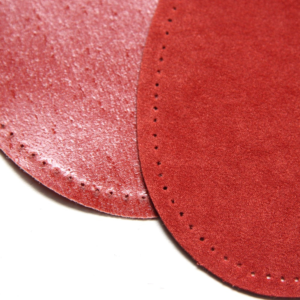 Iron-on Suedette Elbow Patches - Terracotta