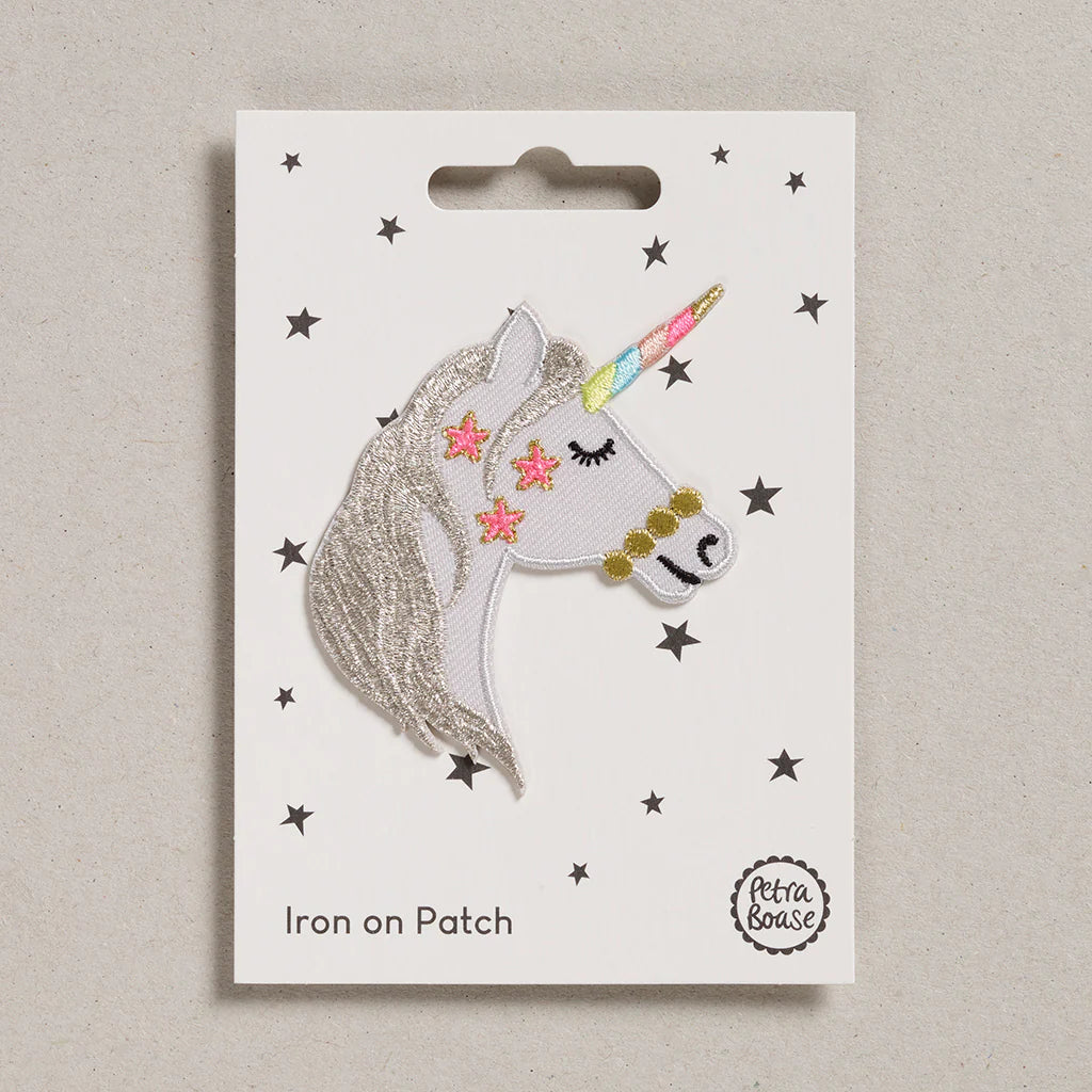Iron-On Patch - Unicorn Head