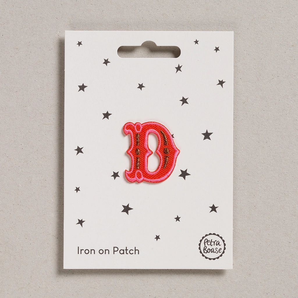 Iron-On Patch - Petra Boase - Circus Alphabet