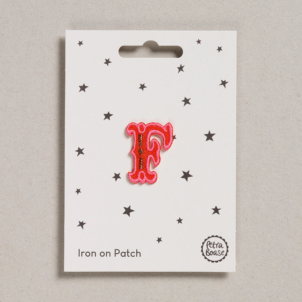 Iron-On Patch - Petra Boase - Circus Alphabet