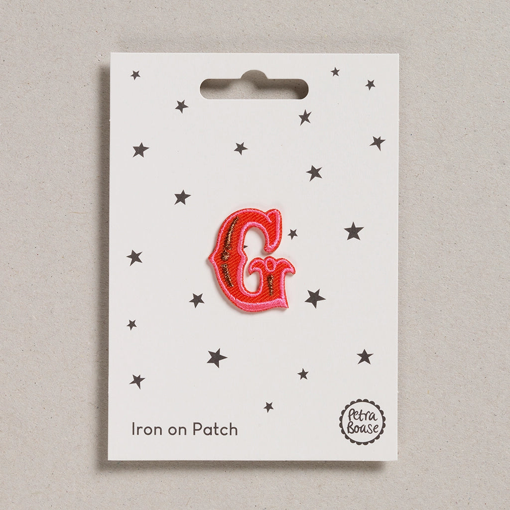 Iron-On Patch - Petra Boase - Circus Alphabet