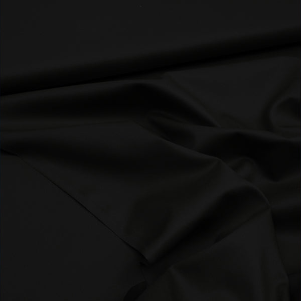 Japanese Lightweight Cotton Twill - 9 Black