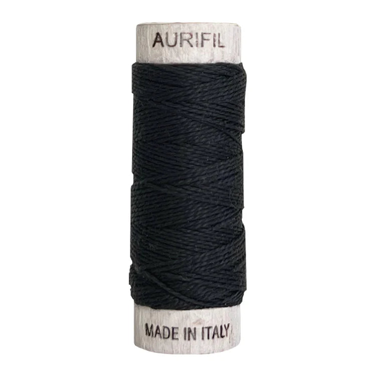 Aurifil 8wt Cotton Thread - 4241 Very Dark Grey