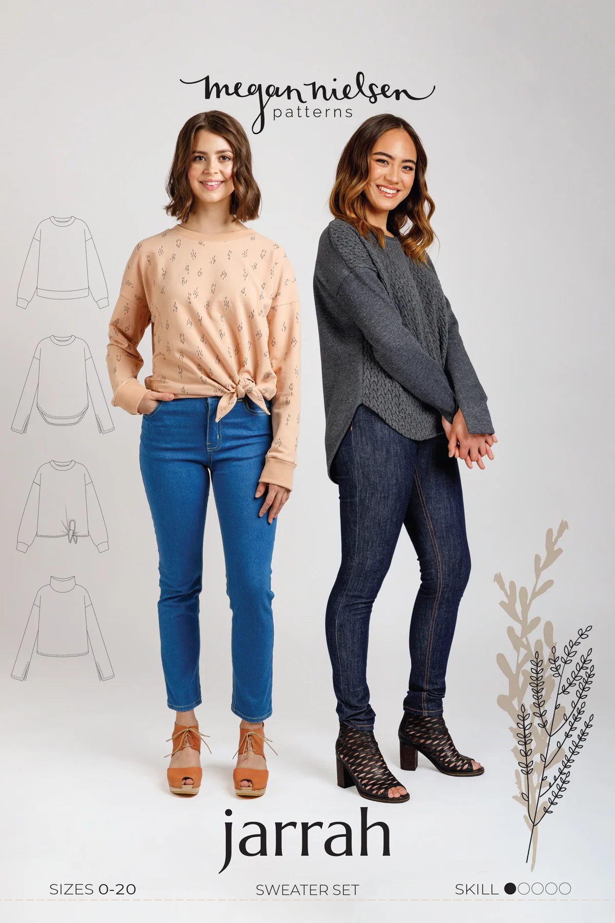 Megan Nielsen - Jarrah Sweater Set