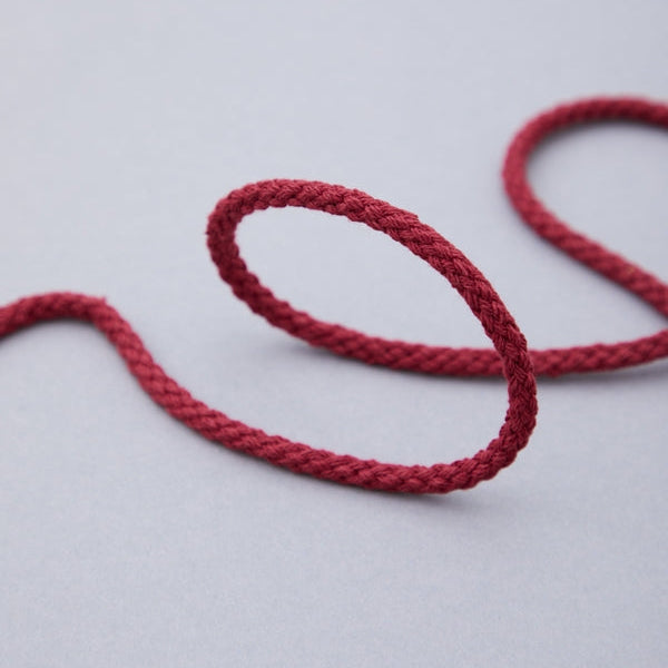 5mm Cotton Cord - Red