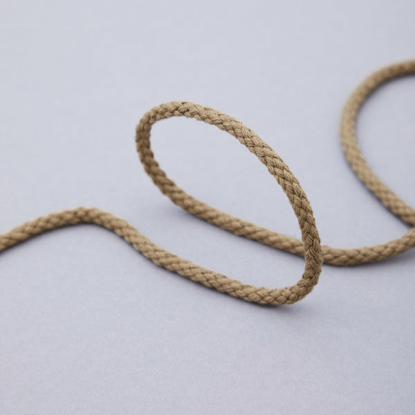 5mm Cotton Cord - Camel