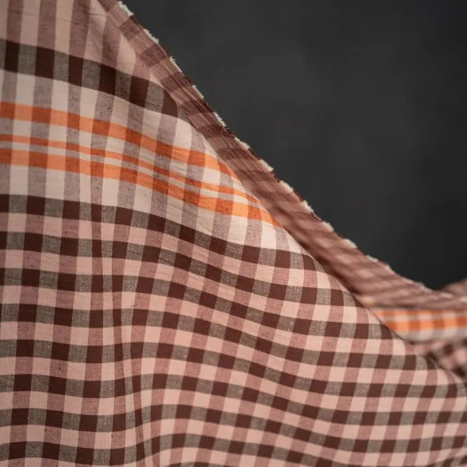Merchant & Mills - Organic Cotton / Linen Check - Flavour Notes