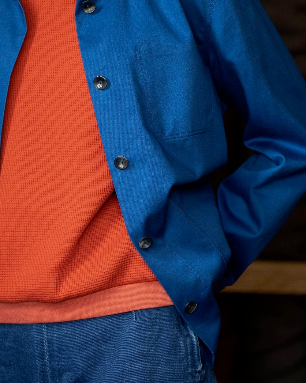 Japanese Lightweight Cotton Twill - 114 Royal