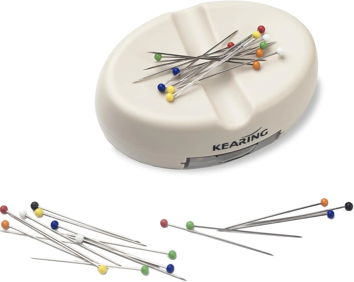 Magnetic Pin Cushion with Needle Drawer