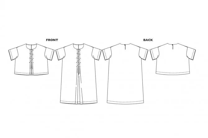 Merchant & Mills - Box Box Dress - PDF Pattern