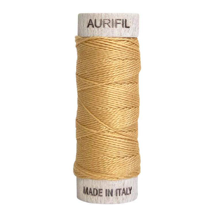 Aurifil 8wt Cotton Thread - 5001 Ochre Yellow