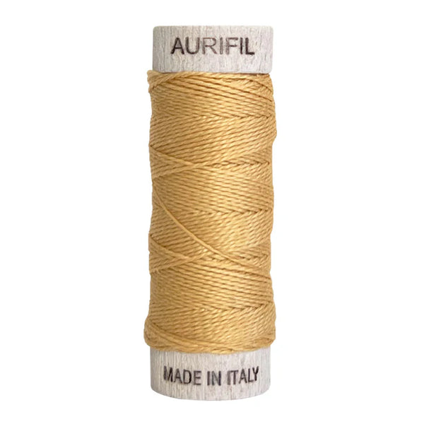 Aurifil 8wt Cotton Thread - 5001 Ochre Yellow
