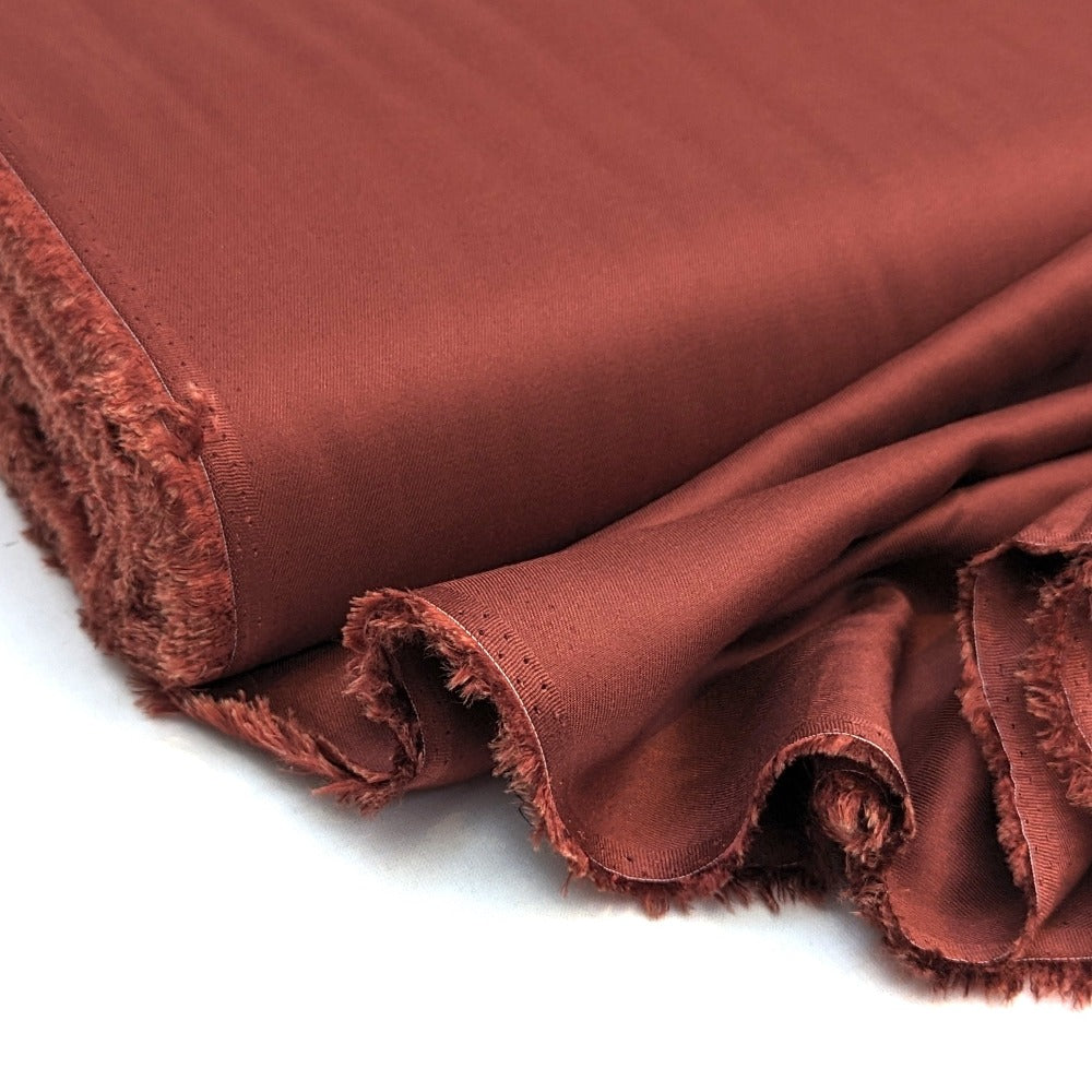 Panspermia Viscose Twill - Rust
