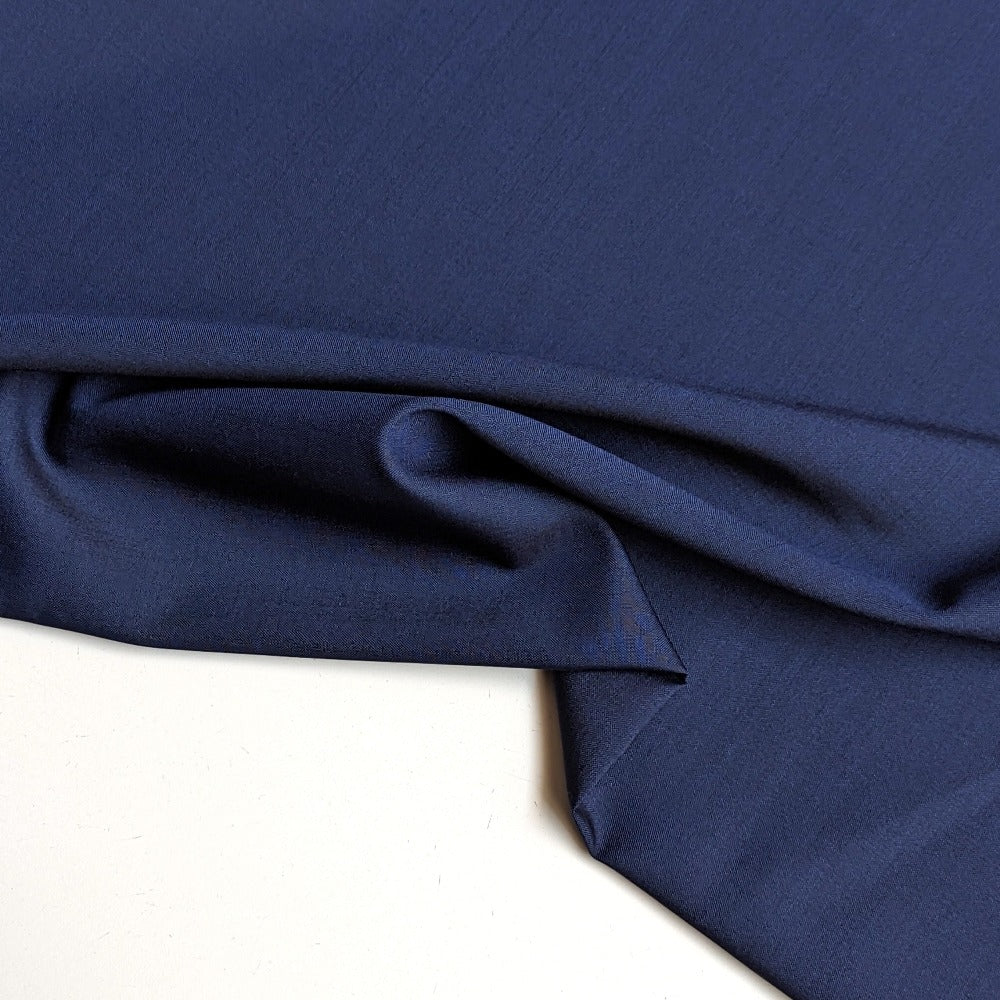 Italian Fine Wool Suiting - Dark Blue - No. 28