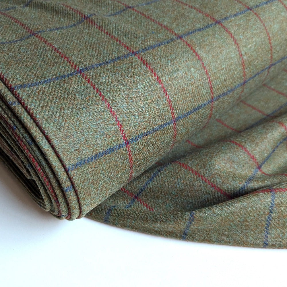 British Wool - Windowpane - Hunter - No. 23