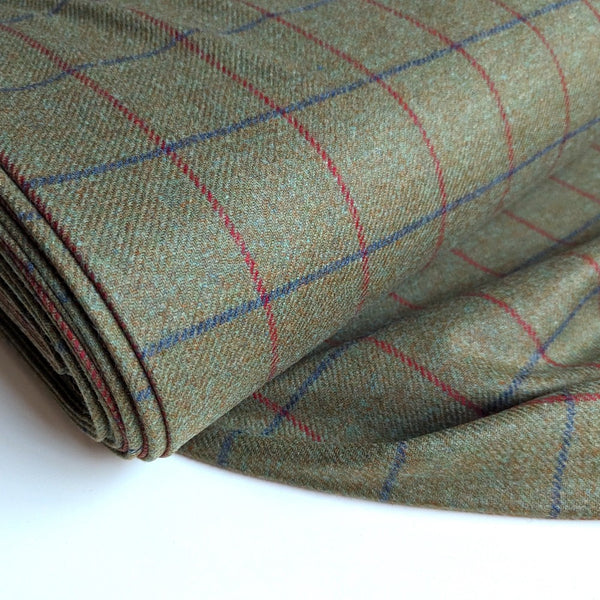 British Wool - Windowpane - Hunter - No. 23