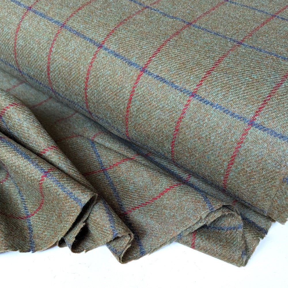 British Wool - Windowpane - Hunter - No. 23