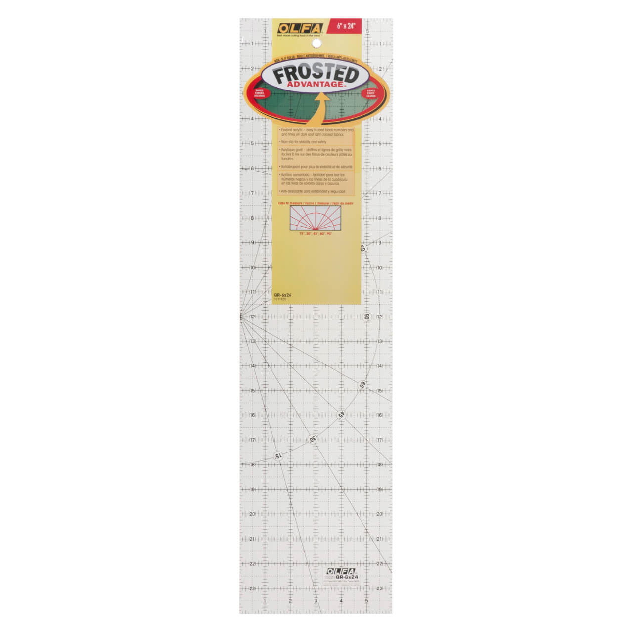 Olfa Frosted Quilter's Ruler - 6