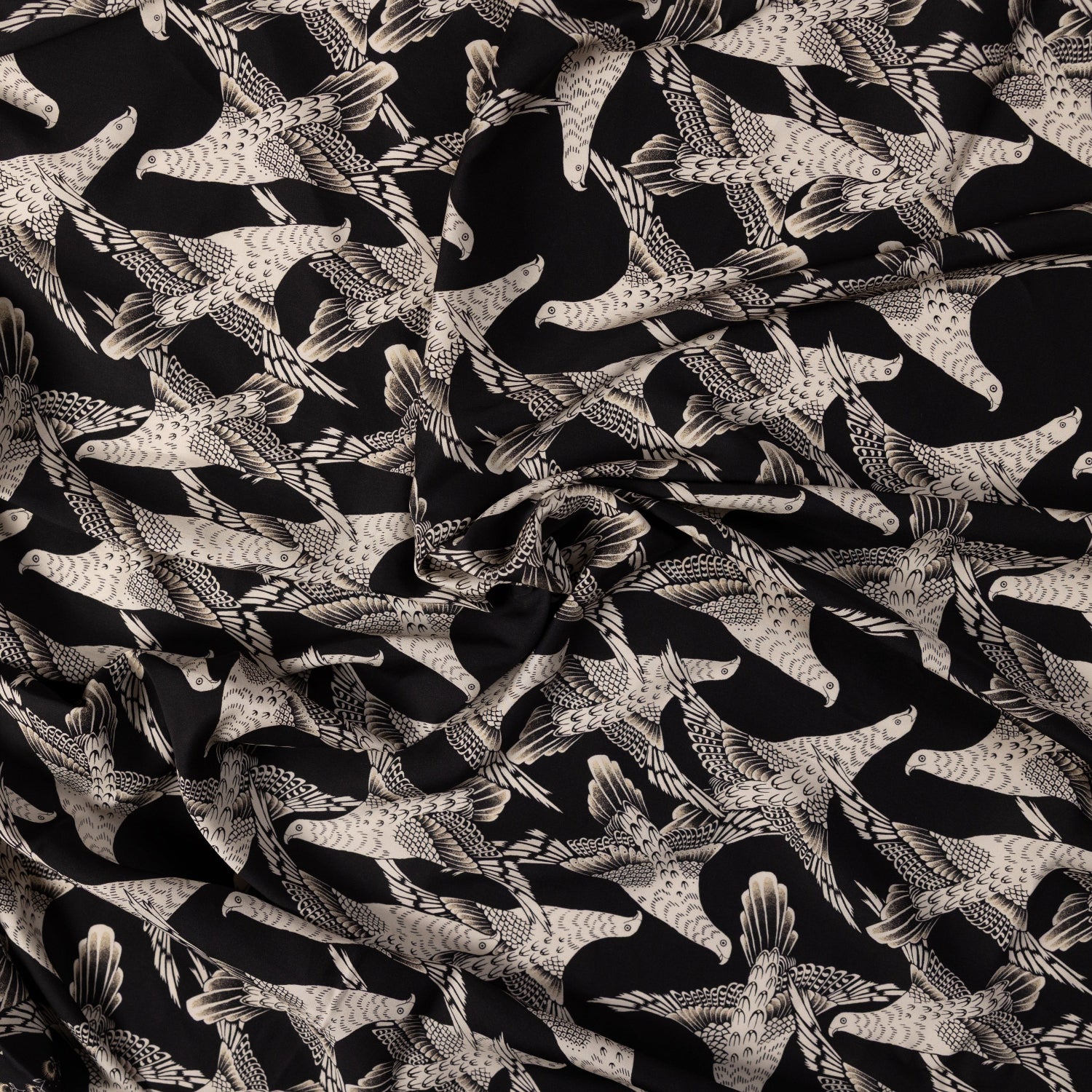 High Noon Printed Tencel - Hawks - Porcupine