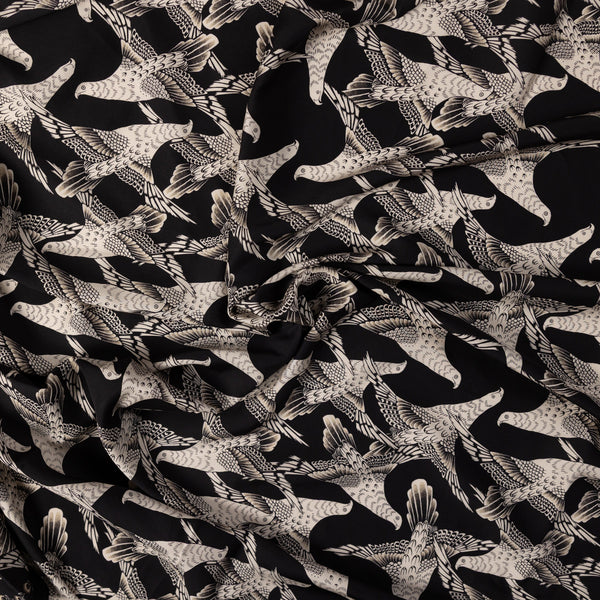 High Noon Printed Tencel - Hawks - Porcupine