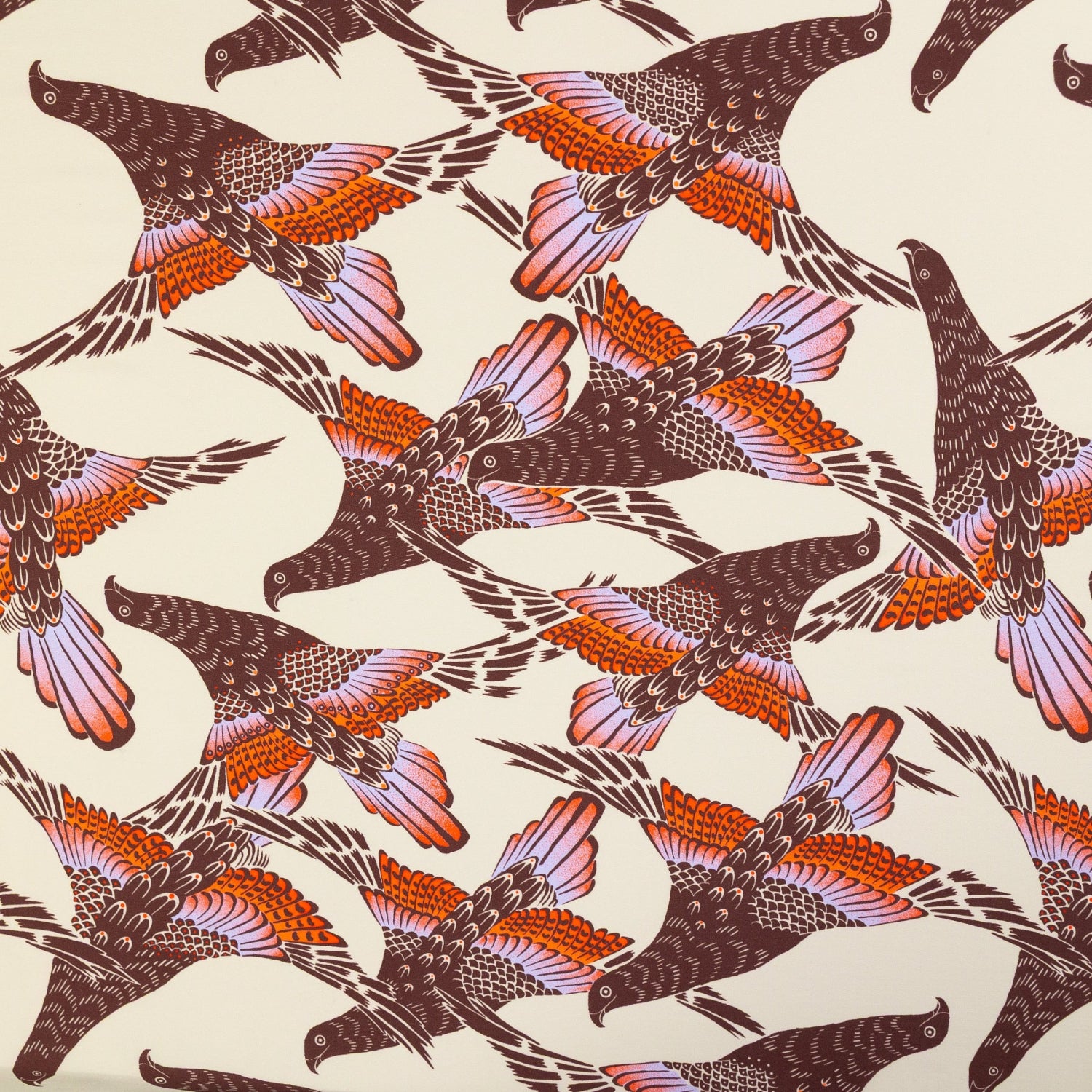 High Noon Printed Tencel - Hawks - Dawn