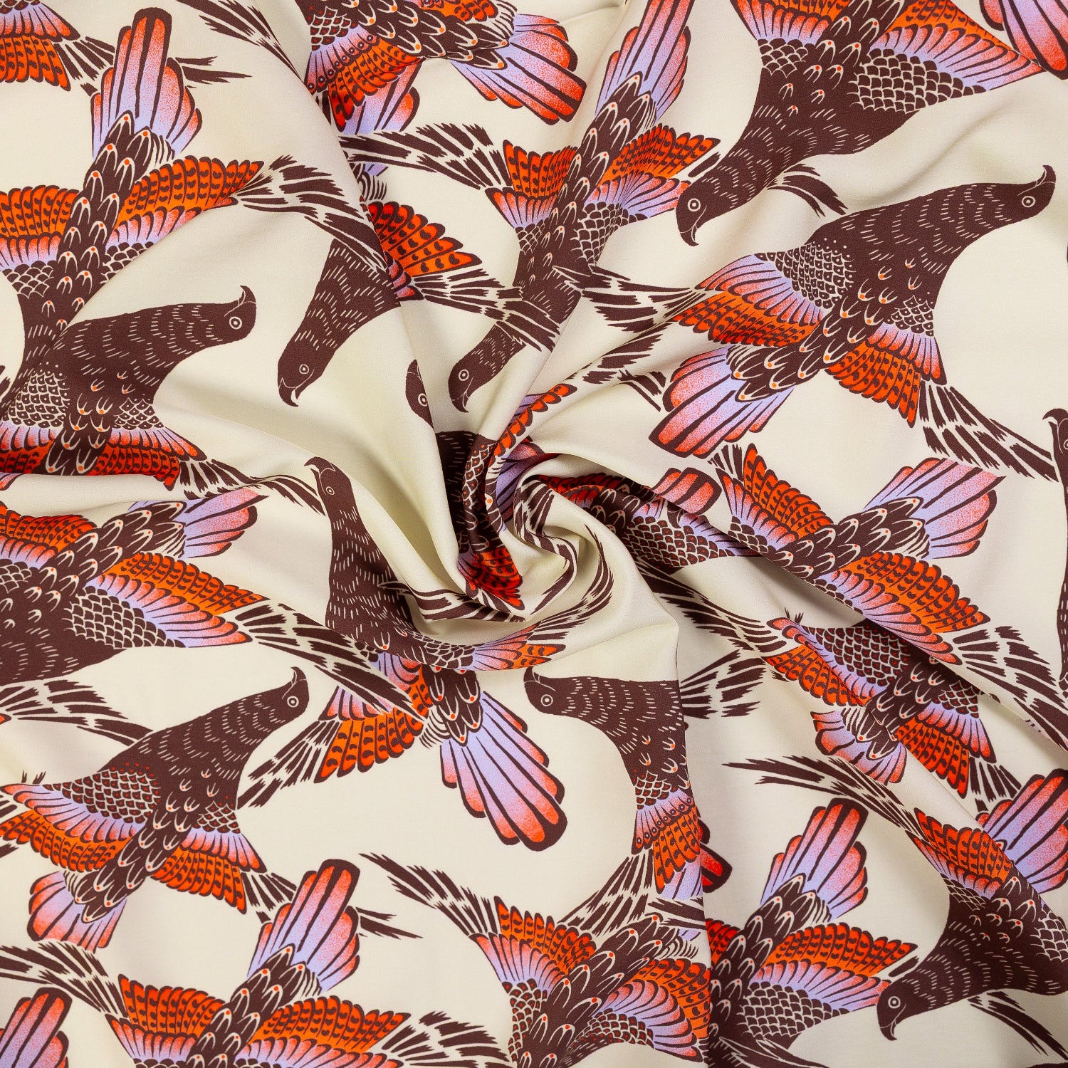 High Noon Printed Tencel - Hawks - Dawn