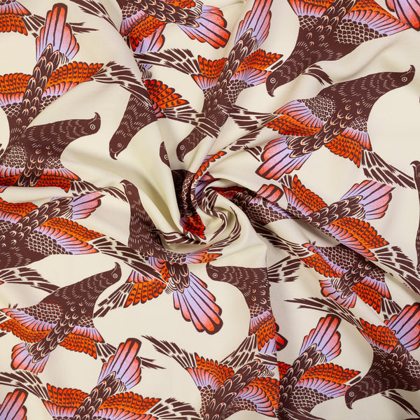 High Noon Printed Tencel - Hawks - Dawn