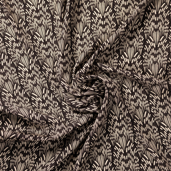 High Noon Printed Tencel - Quills - Roadrunner