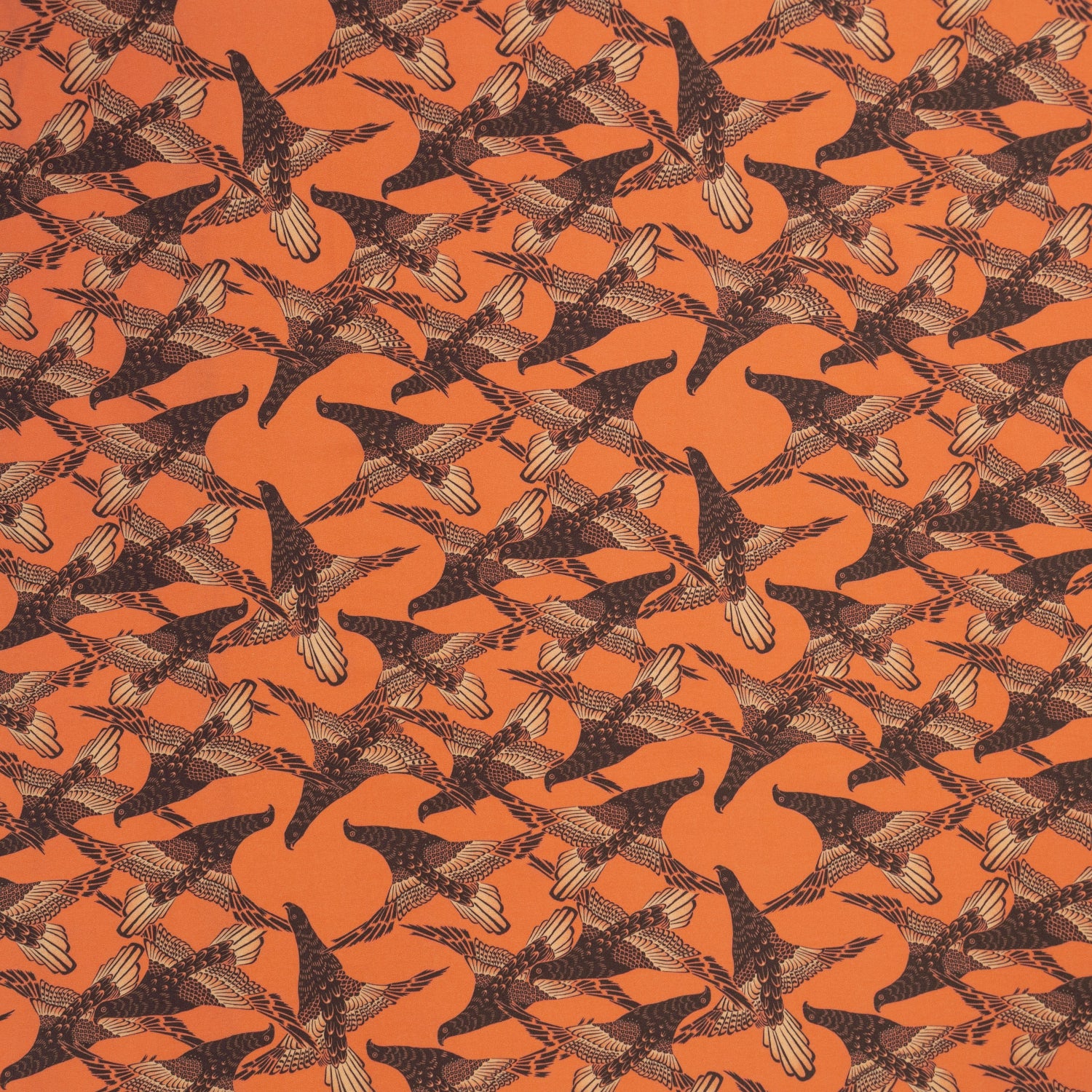 High Noon Printed Tencel - Hawks - Midday