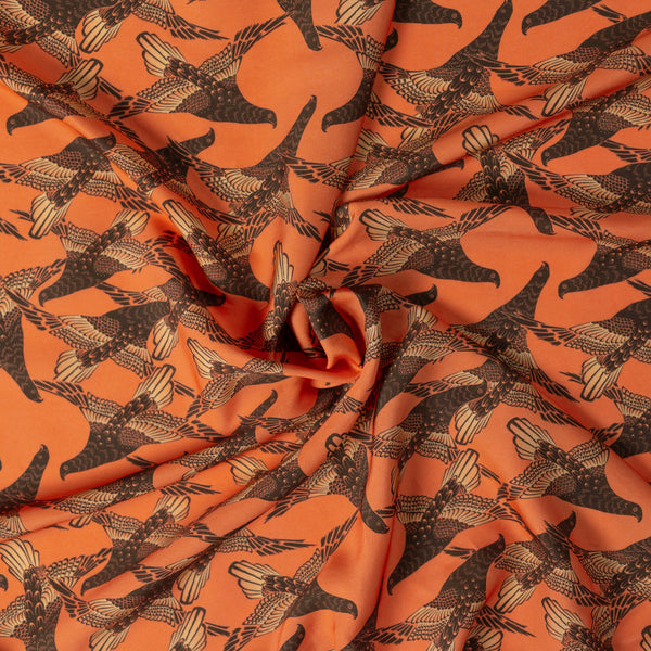 High Noon Printed Tencel - Hawks - Midday