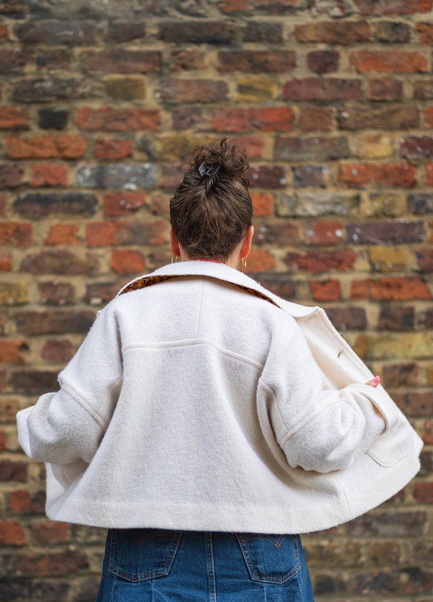 Sanda Jacket in Boiled Wool